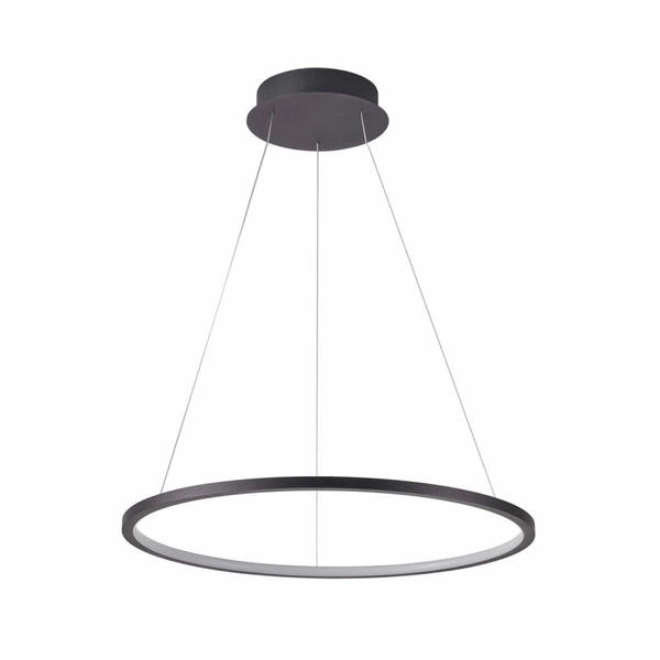 Lampa wisząca Italux Vinola 60cm 38W LED barwa zmienna | złoty