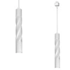 TRACK PENDANT TWISTED WHITE 3W LED ML6509