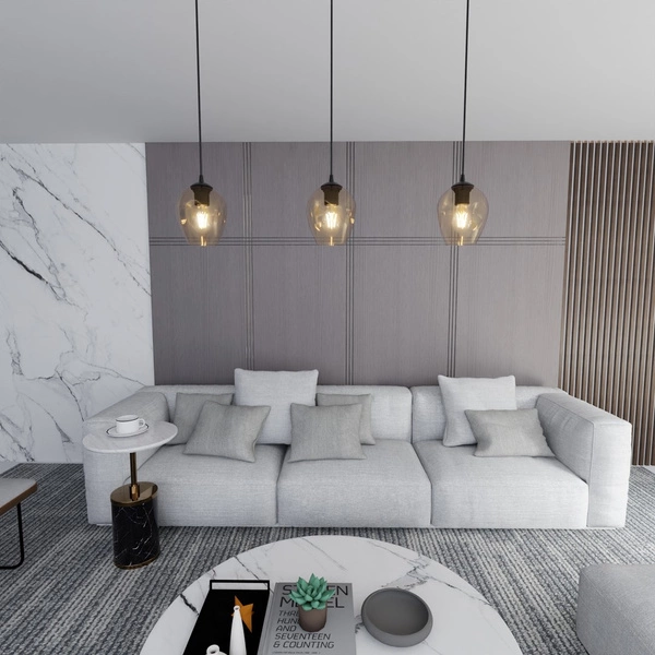 Lampa wisząca Emibig ISTAR 1 BL MIODOWY 677/1