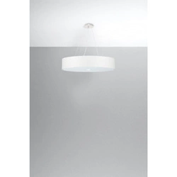 Lampa wisząca SKALA SL.0799, 60cm, biała, 5x60W E27