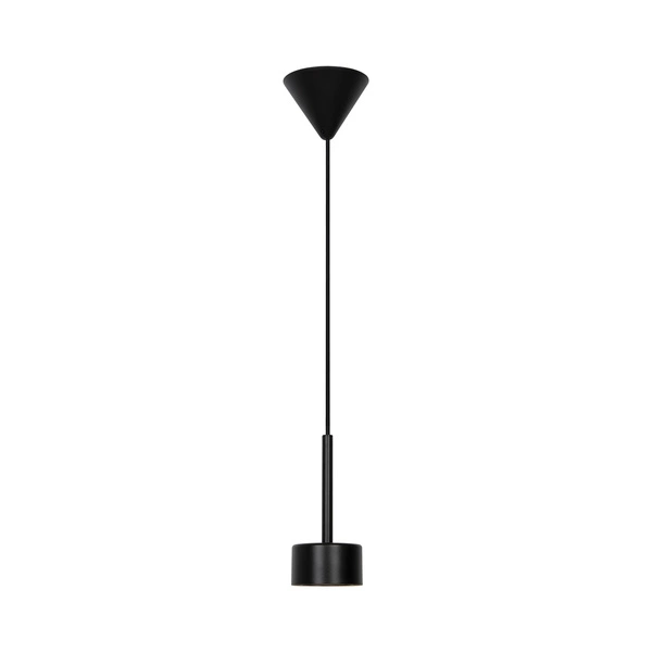 Lampa wisząca CLYDE LED 2700K Biała ciepła Metal | Czarny