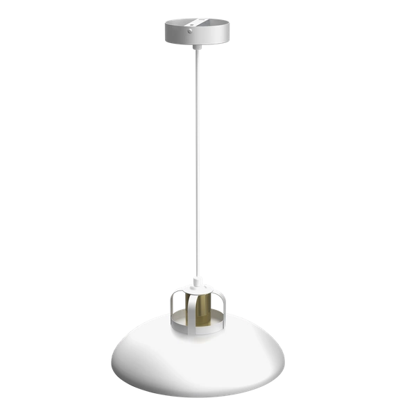 Lampa wisząca FELIX WHITE/GOLD 1xE27