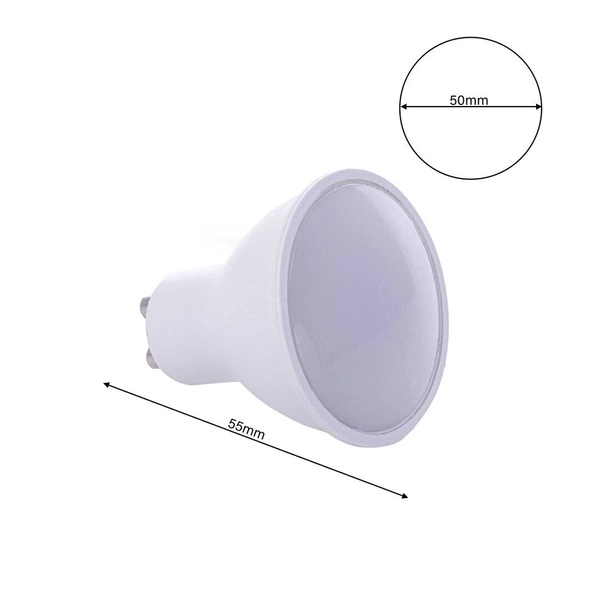 ŻARÓWKA LED 6,5W GU10 Barwa ciepła