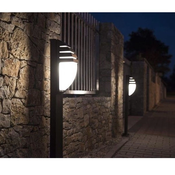 Lampa na elewację lub nad drzwi CITY 1836 srebrna AL