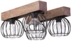 Lampa sufitowa MILAN 4 PLAFON brązowy 31575