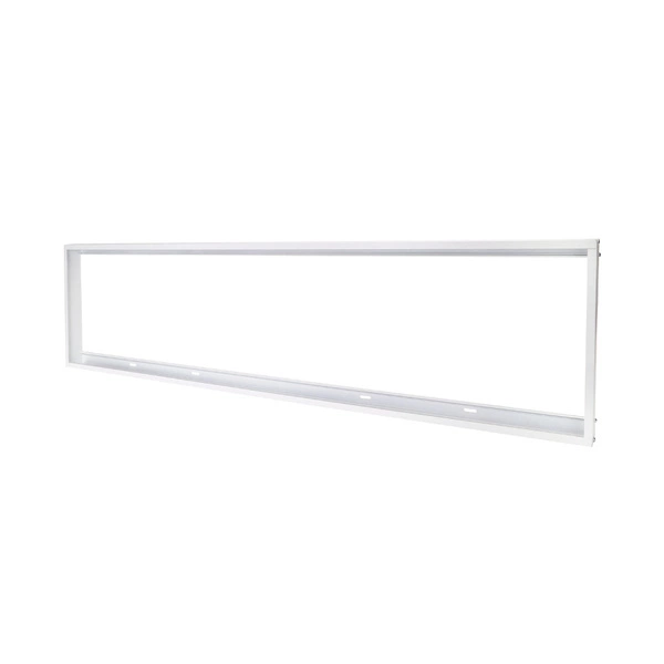 Ramka natynkowa do panelu LED 120x30x5cm | biała