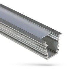 PROFIL ALUMINIOWY WOJDEEP Z OSŁONĄ MLECZNĄ 1MB KLOSZ B