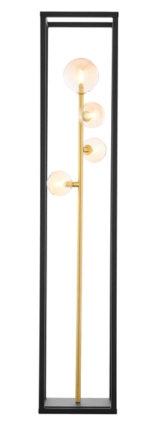 Nowoczesna Lampa podłogowa NEPTUN wys. 150cm 2xG9 14W IP20 | Złoty