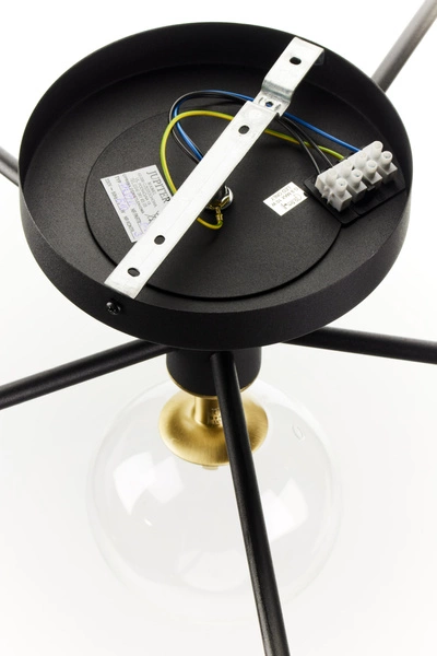 Nowoczesna Lampa sufitowa FIGARO wys. 34cm 6xG9 14W IP20 | Złoty