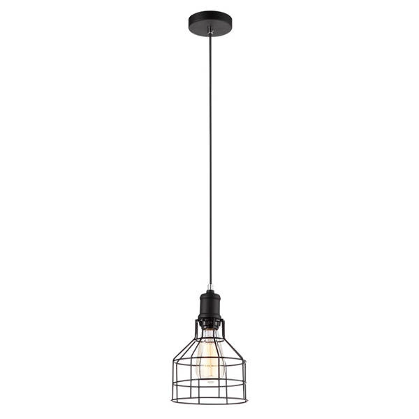 Lampa wisząca SYNTHIA śr. 16cm E27 | czarny