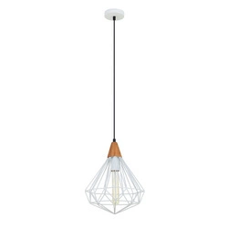 Lampa wisząca Maelle śr. 25cm E27 | biały