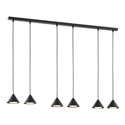 Lampa wisząca Emibig ELIT 6 Czarny 1330/6
