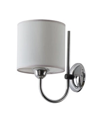 Klasyczny Kinkiet TWINGO wys. 30cm 1xE27 15W IP20 | Chrom