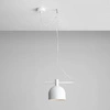 Aldex Lampa wisząca BERYL 976G, biała, 1x60W E27