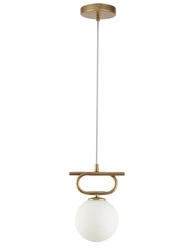 Lampa Sigma Tes 1 zwis złoty 33631
