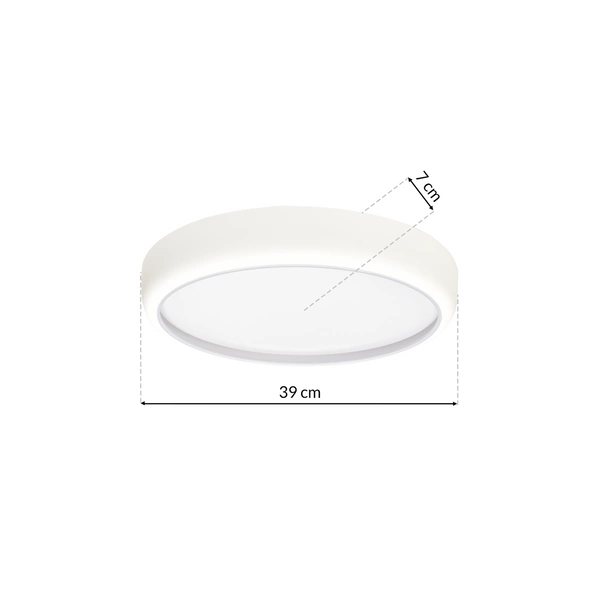 Plafon GEA WHITE 36W LED Ø390 mm ML6393
