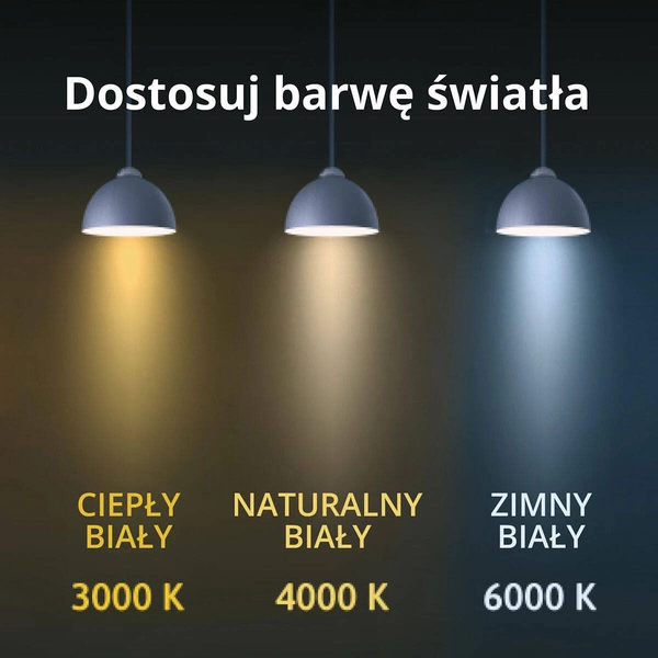 Lampa wisząca Ibros 24W CCT | Biały