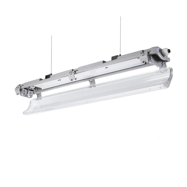 LIMEA LED TUBE SLIM HERMETYK G13 2x60 250V IP65 710x90x63 mm SZARY