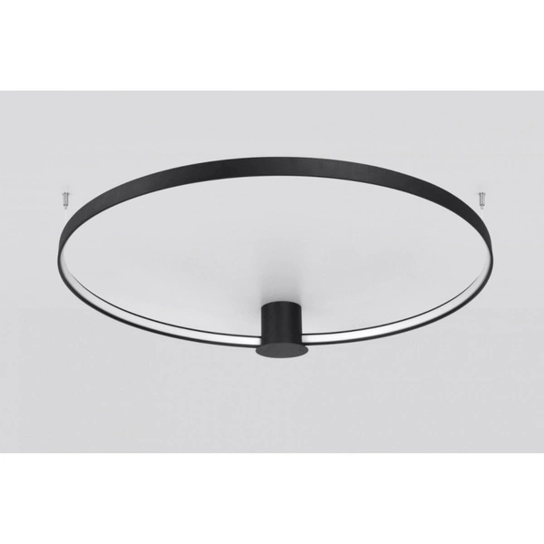 Nowoczesny plafon RIO 55 LED czarny 30W barwa neutralna 4000K TH.128