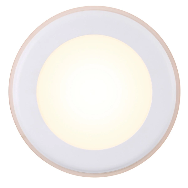 Oprawa wpuszczana ELKTON LED 2700K Biała ciepła Plastik | Biały