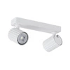 Lampa sufitowa, spot Tokio 2, biała, 2x50W GU10