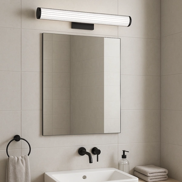 Kinkiet Vena 60 cm czarna LED CCT