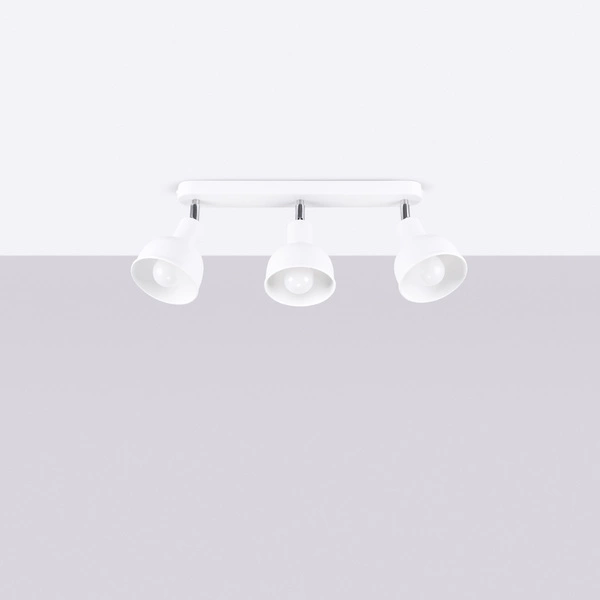 Plafon ELBA 3 biały