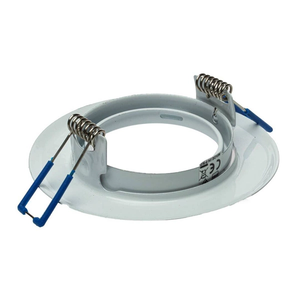 Oczko okrągłe białe GU10 1x5W LED barwa ciepła 3000K EKZ2556