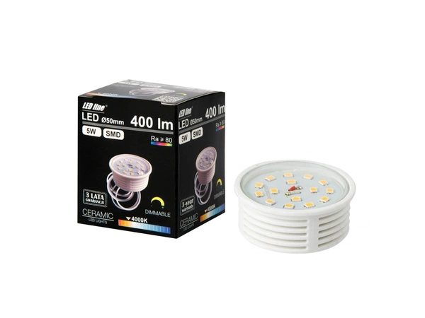 Żarówka insert LED SMD 5W DIMM ściemnialna TRIAC neutralna 4000K