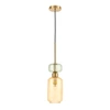 Lampa wisząca MOLLY AMBER 1xE14
