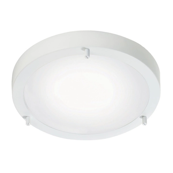 Lampa sufitowa ANCONA E27 40W Metal | Biały