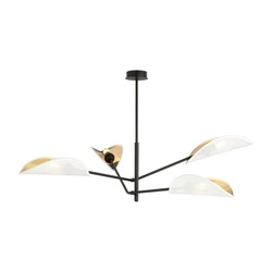 Lampa sufitowa Emibig VENE 4 Biały/GOLD 1159/4