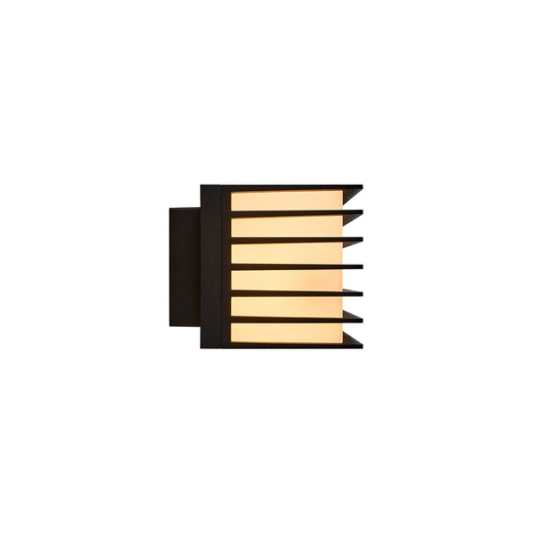 Kinkiet FLUCTUS E27 15W Metal | Czarny