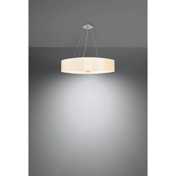Lampa wisząca SKALA SL.0799, 60cm, biała, 5x60W E27