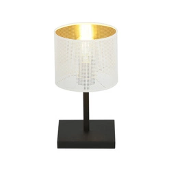 Lampa biurkowa Emibig JORDAN LN1 Biały/GOLD 1145/LN1