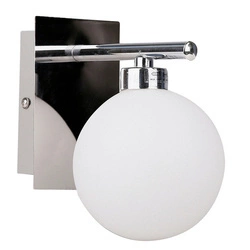 Kinkiet RAISA, 21-01375, chrom/biały, 1x40W G9