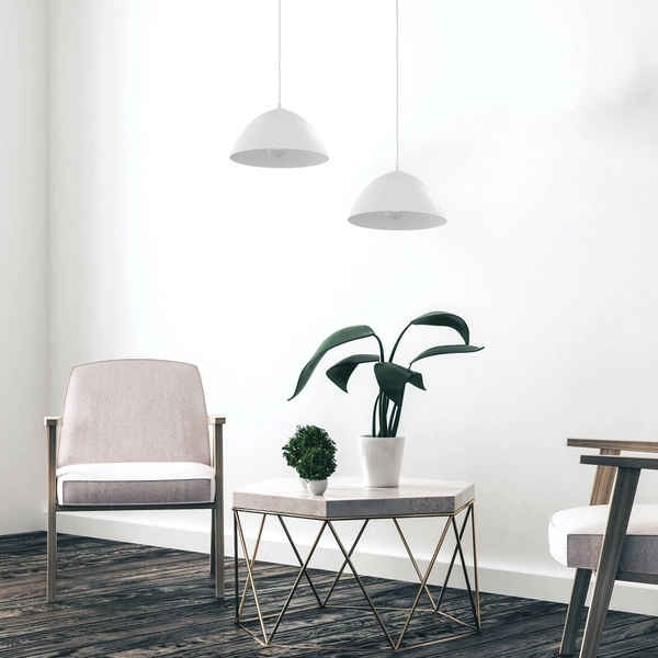 Lampa wisząca do pokoju FARO NEW 3192 1xE27 | biały 3192