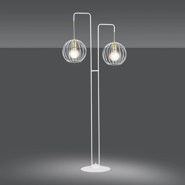 Lampa podłogowa Emibig ALBIO LP2 Biały 145/LP2