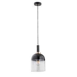 Stylowa lampa wisząca VENTO E27 wys. 90cm | czarny