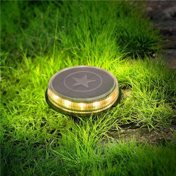 Naziemna lampa solarna wbijana 3200k ciepła