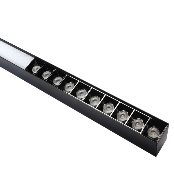 Lampa liniowa Canos DDXT1200 40W 3000K | Czarna