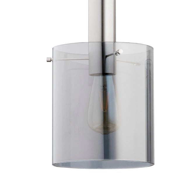 Nowoczesna lampa wisząca CALENA SILVER OP. OŚW. 1 PŁ