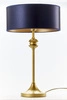 Klasyczna Lampa biurkowa KASZMIR wys. 54cm 1xE27 15W IP20 | złoty połysk