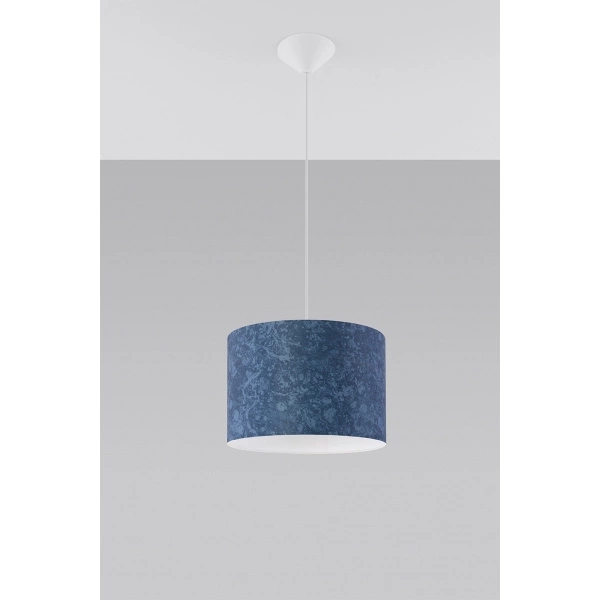 Lampa wisząca BLU SL.0547 niebieski 1xE27