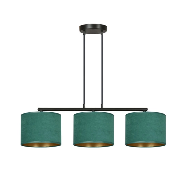 Lampa wisząca Emibig HILDE 3 BL GREEN 1051/3