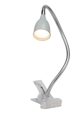 Lampa stojąca Brilliant Anthony x Chrom Satynowany Metal/Plastik