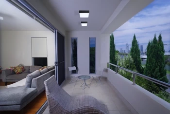 Azzardo CASPER SQUARE 4000K BK 4497