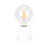 Tasse Lampa Stołowa 1xE27 Max.25W Biały/Transparentny PVC 7392102