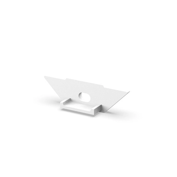 Komplet zaślepek profilu P7-1 do słonek typu C1 / C4 | biały