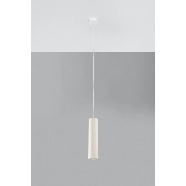 Lampa wisząca ceramiczna NANCY SL.0843 biała 1xGU10